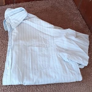 Striped Button-Up Shirt